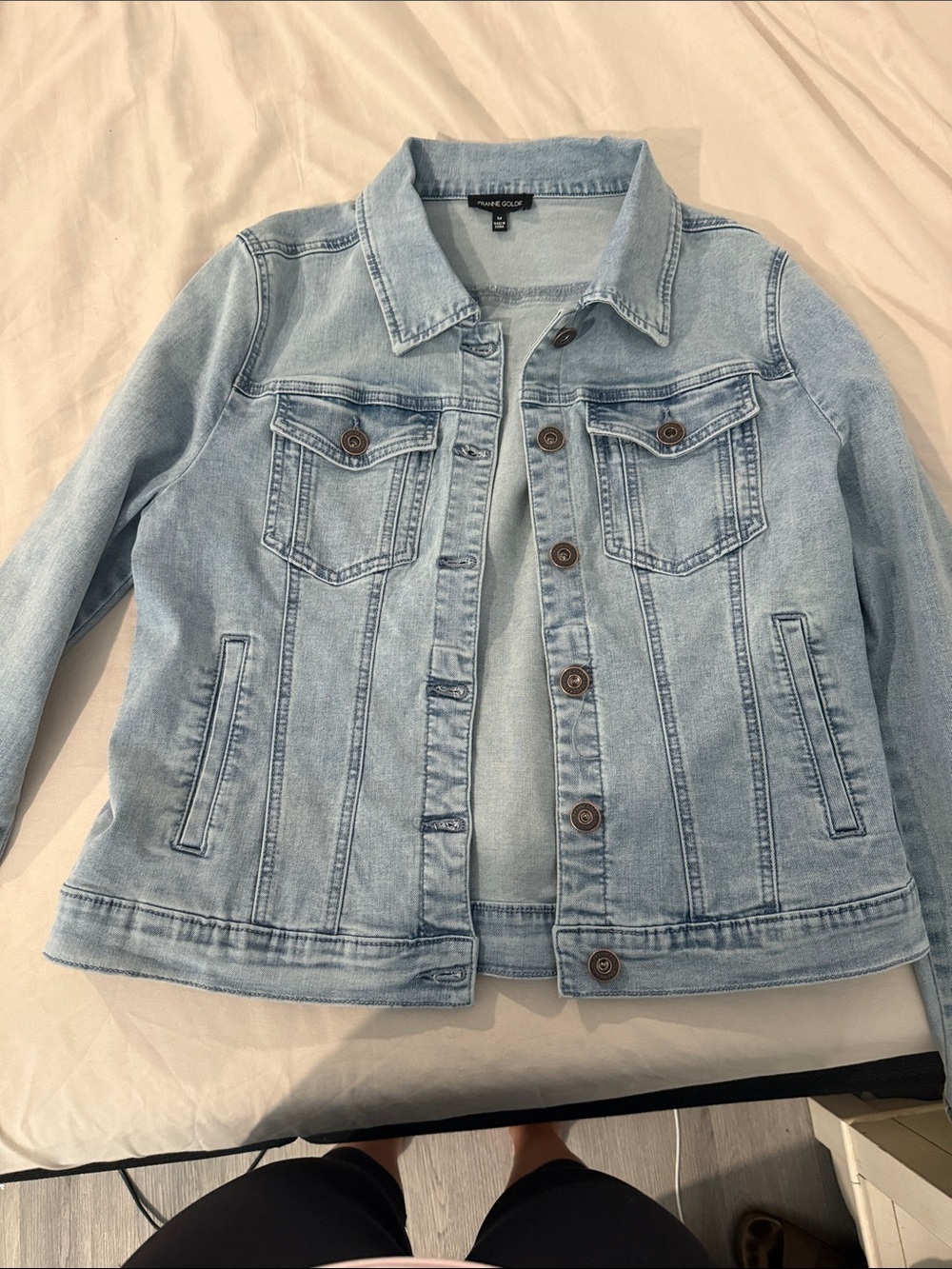 Never worn Light Blue Denim Jacket - Women's Classic Jean Jacket